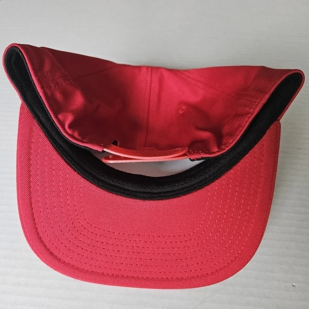 Grindin Golf Co Red TIGER Embroidered Snapback Cap